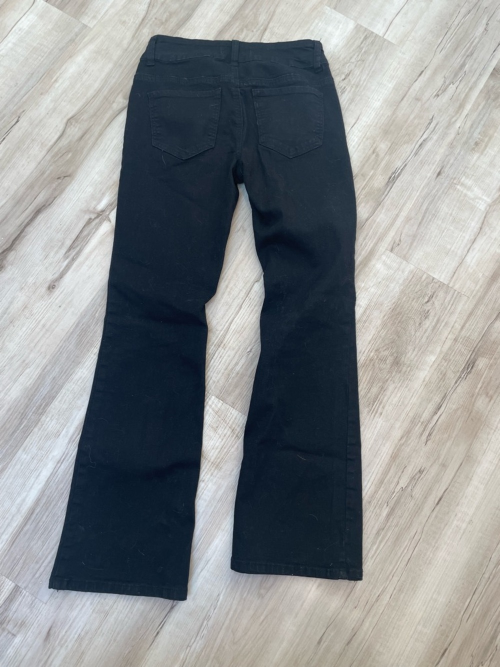 Black Women's Bootcut Jeans size 28 - Picture 3 of 3
